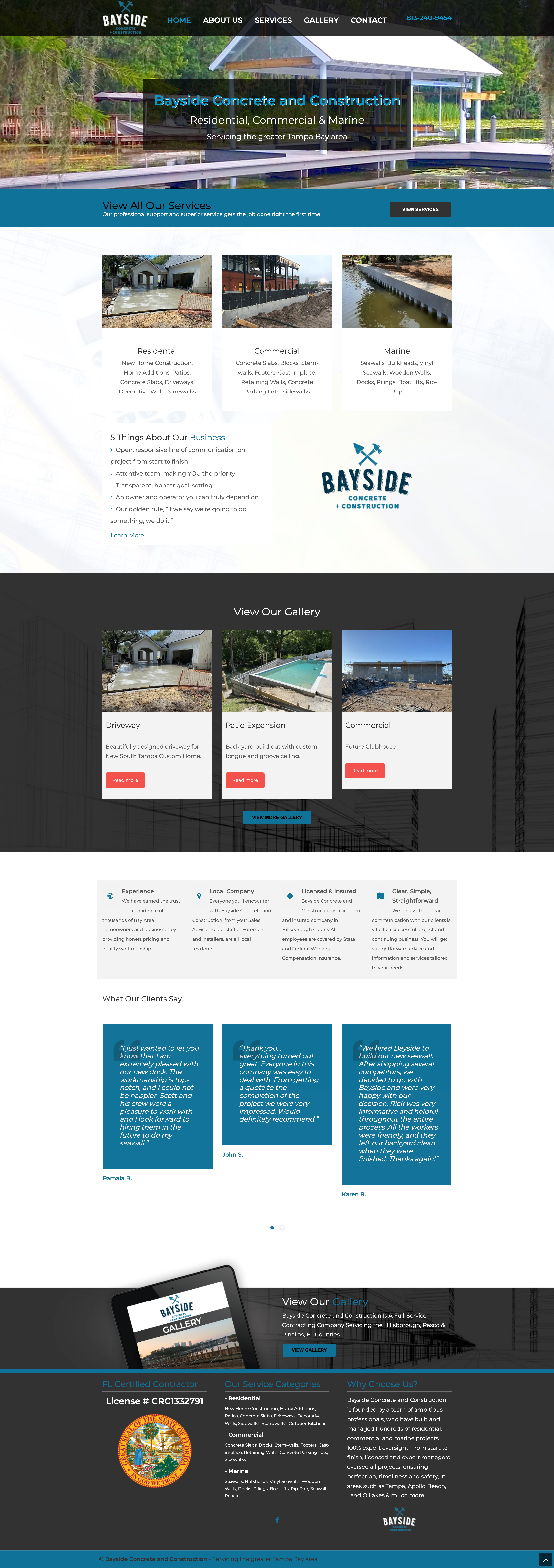Bayside Concrete and Construction